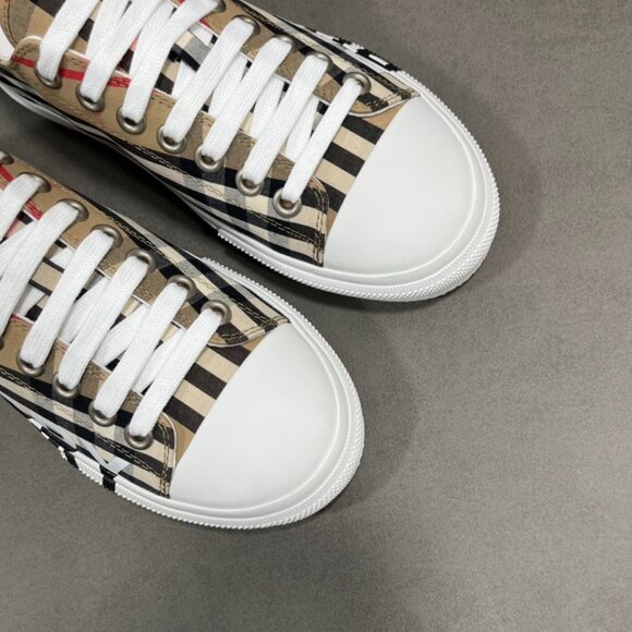 Burberry Plaid Sneakers - Picture 7 of 9